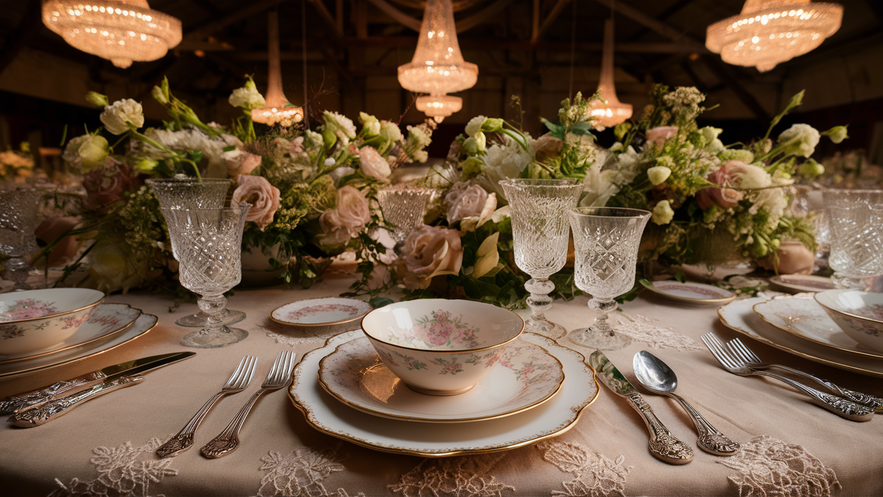 Why Choose Revived Tableware for Your Wedding