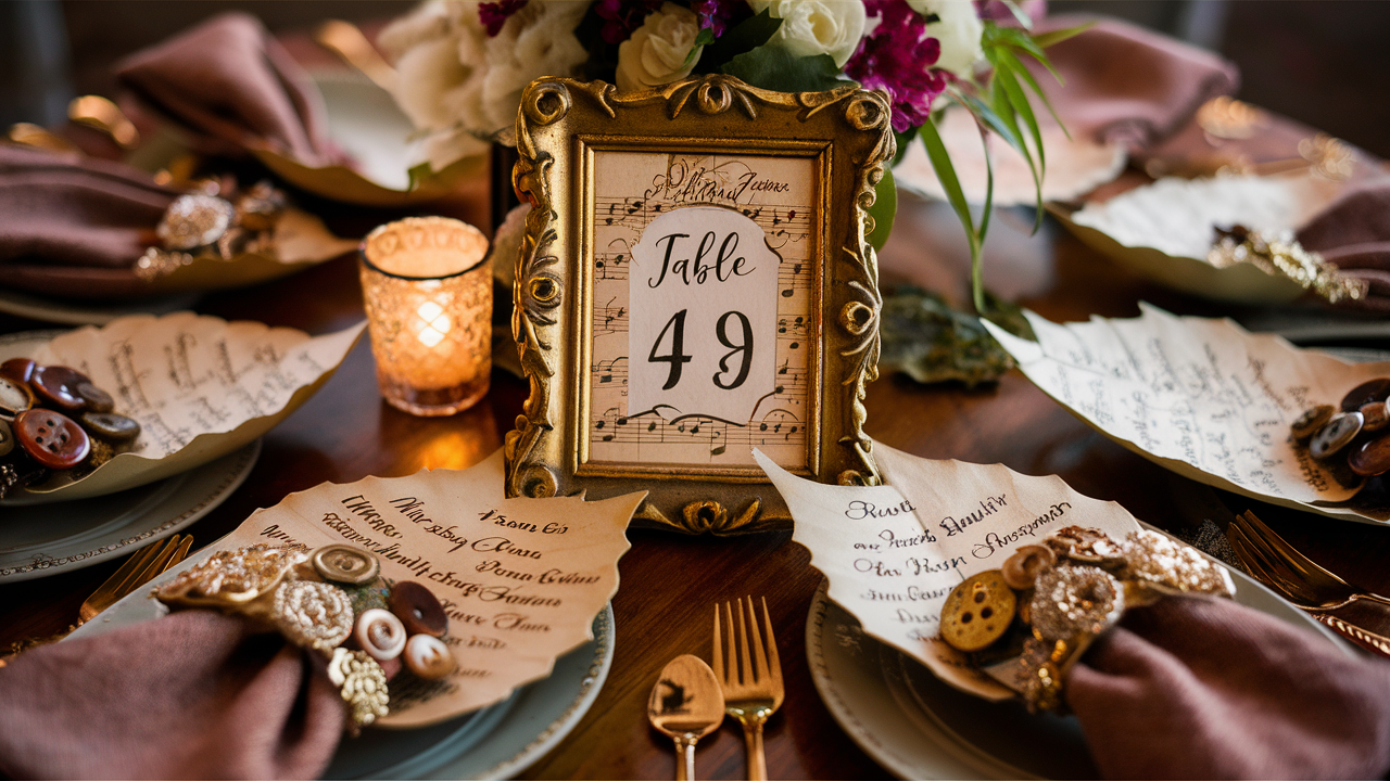 Personalize with DIY Table Decor Creations