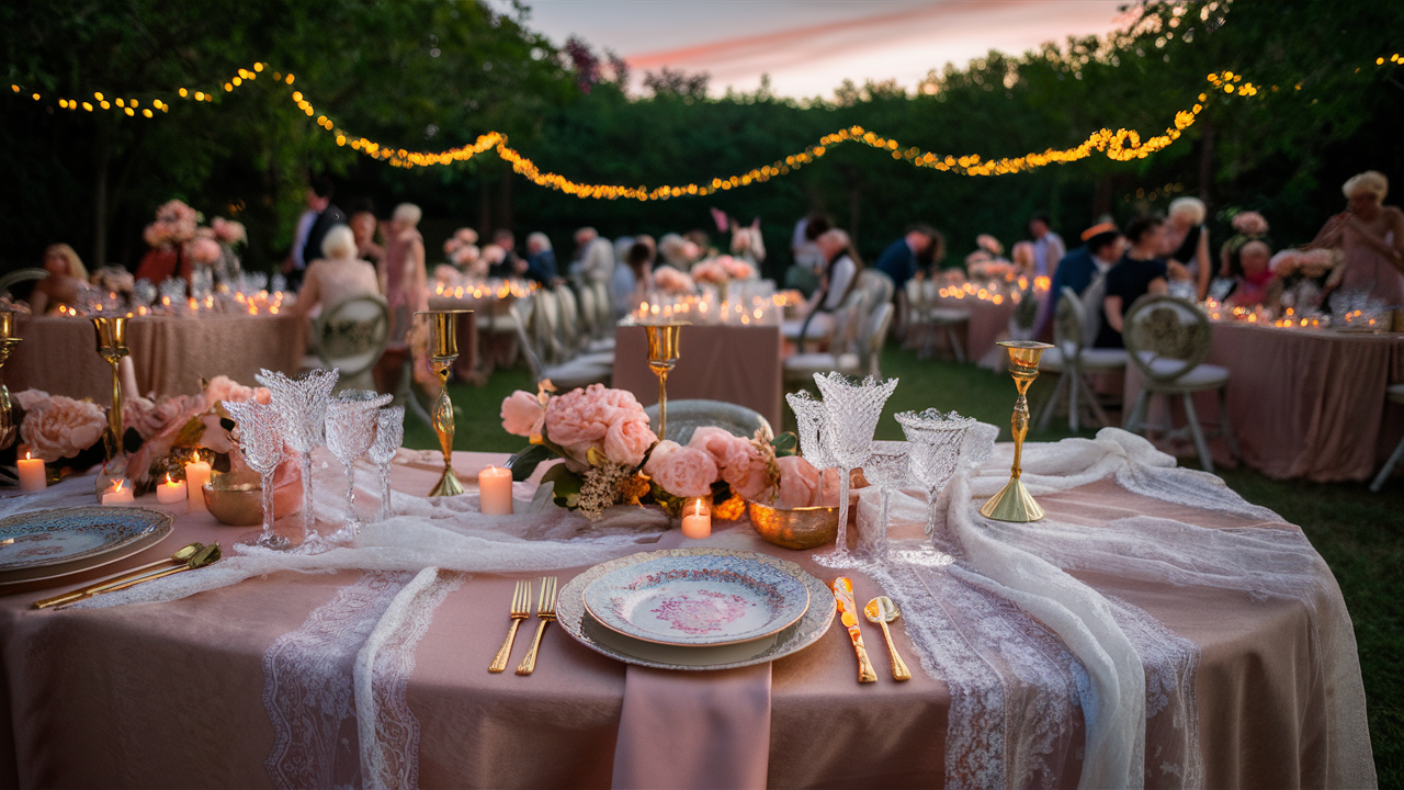 The Allure of Vintage Tableware for Weddings
