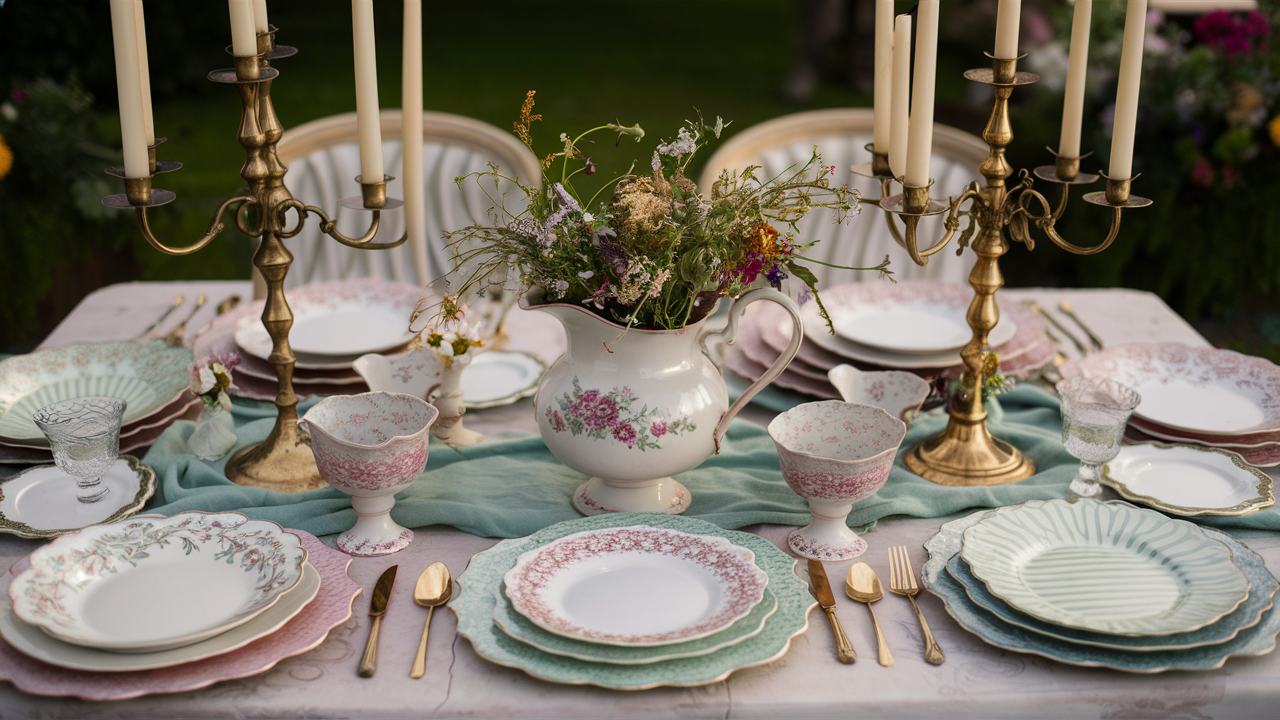 Styling Your Vintage Tableware for Events